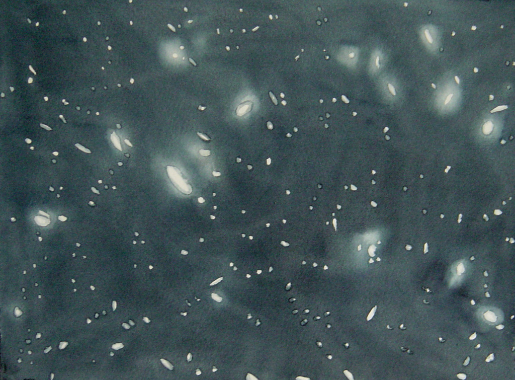 Lang, Galaxie II, 2012, 24 x 32 cm
