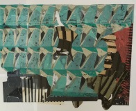 Uta Zaumseil, Collage, 2017, Linol-_Holzschnitt, 31x42cm