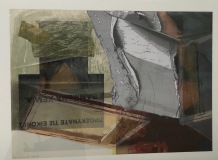 Uta Zaumseil, Collage 1, 2018, Collage_Linol_Foto, 41x58cm