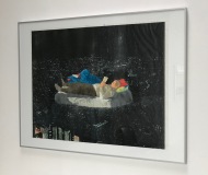 Uta Zaumseil, o.T., 2018, Linolschnitt, 84x113cm