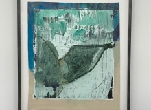 Christiane Bergelt, fnzs 4, 2018, Öl auf Papier, 40x31cm