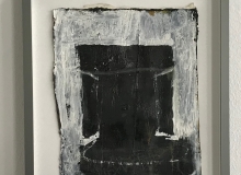 Christiane Bergelt, Tür und Tor, 2008, Öl auf Papier, 19x16cm