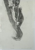 Uta Zaumseil, o.T., 2014, Linolschnitt, 46x32cm