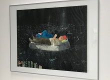 Uta Zaumseil, o.T., 2018, Linolschnitt, 84x113cm