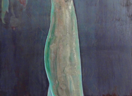 Maria-Schoof-dickhead2017Öl-auf-Leinwand-100x65cm