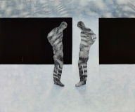 Csaba Fürjesi, Passage, 2013, Öl auf Leinwand, 100x120cm