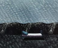 Csaba Fürjesi, trail loneliness, 2012, Öl auf Leinwand, 100x120cm