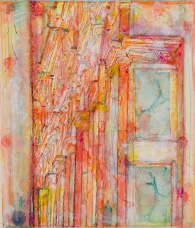 Johannes Ulrich Kubiak, Wand(2), 2017, Aquarelle, 61x51cm
