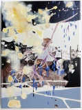 Chika Aruga, Rückkehr 6, 2016, Acryl auf Leinwand, 24x18cm