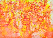 J.U.Kubiak_Verflochten_Aquarell_50x69,5_2014
