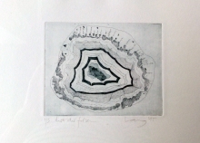 Katja Lang, Herz der Felsen, 2015, Radierung, 21x30cm_1