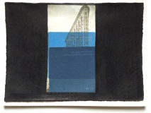 Sabine Friesicke, NY state of mind, 2012, Mischtechnik auf Papier, 15,5x20,5cm_9