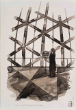 Steffen-Volmer,-Wie-im-Kleinen-so-im-Großen-!,-2016,-MT-auf-Steinpapier,-50x35cm