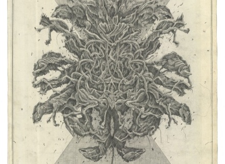 Eiko Borcherding, O.T., 2013, Bleistift, 64x46cmcm
