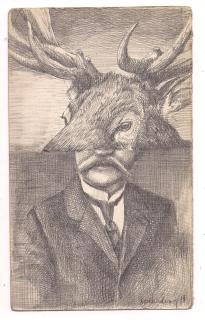 Eiko Borcherding, O.T., 2018, Bleistift, 19x12cm