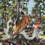 20-Heiko-MüllerSnakewood-2016-Öl-auf-Leinwand-100-x-100-cm_1