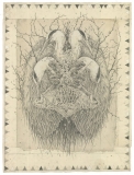 Eiko Borcherding, O.T., 2013, Bleistift, Pastell, 84x63cm