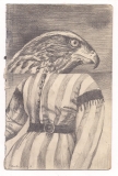 Eiko Borcherding, O.T., 2018, Bleistift, 19x12cm
