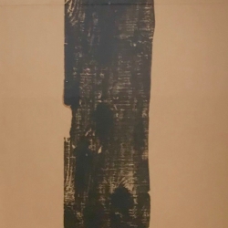 Georg-DickDoppeltiger1993Mischtechnik-auf-Papier100x44cm