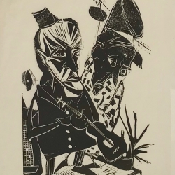 Jan-KummerHasencombo1986Linolschnitt55x38cm