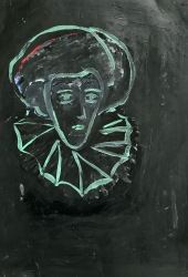 Peter-KallfelsJacob1988Mischtechnik-auf-Papier50x70cm