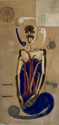 Steffen-VolmerGeWACHSEN1998Mischtechnik-auf-Leinwand150x75cm