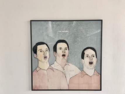 Ausstellungsansicht: Jan Kummer, Erfordernis und Hingabe, 2019.